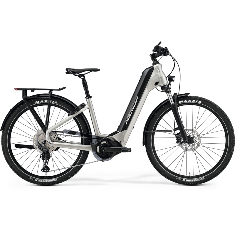 Merida eSpresso CC 600 EQ Electric Hybrid Bike Silk Titan/Black SM