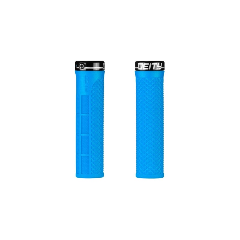 Deity Lockjaw Grips Blue