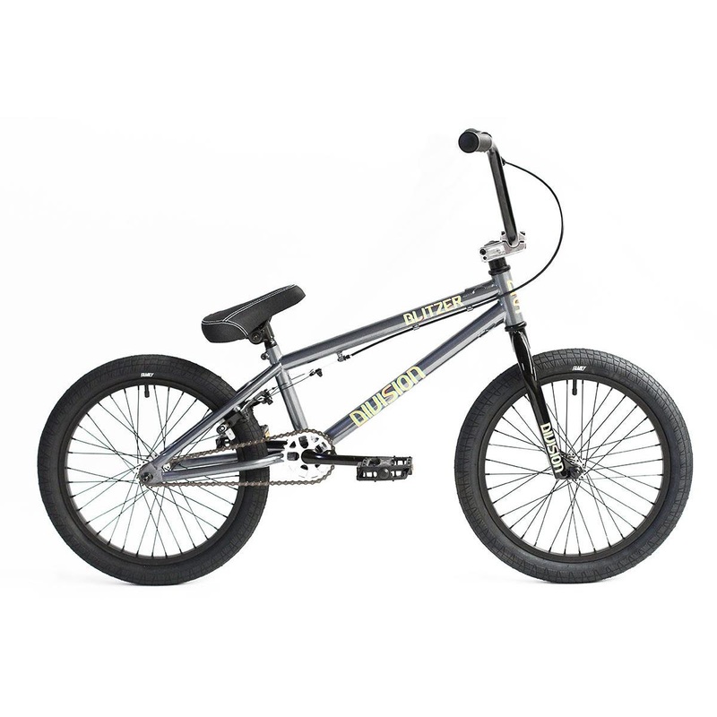 Division Blitzer 18 Kids BMX Bike Gun Metal Grey