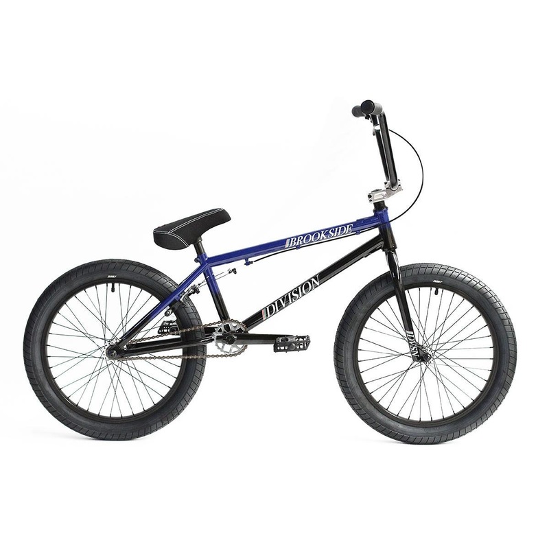 Division Brookside 20” BMX Bike Black/Blue Fade