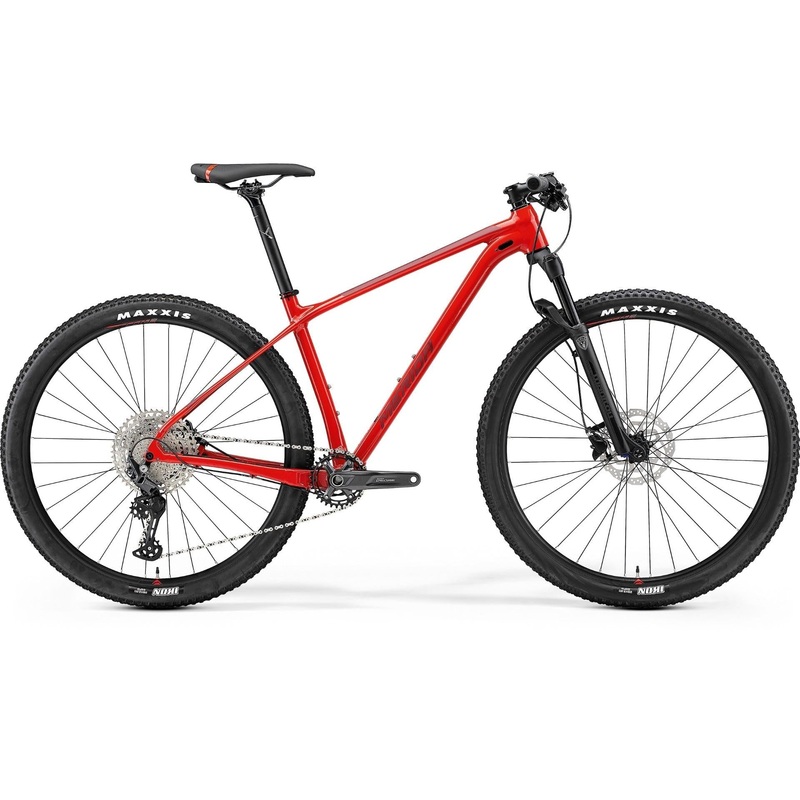 Merida Big Nine Limited Mountain Bike Glossy Race Red/Matt Red MD