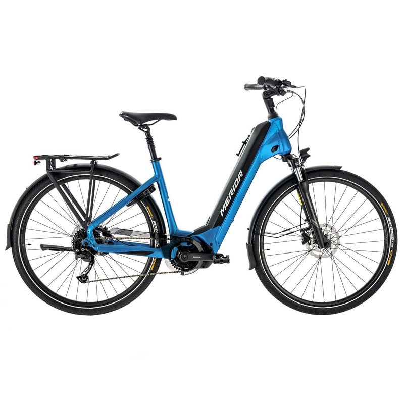 Merida eSpresso City 400 EQ 504Wh Electric Hybrid Bike Silk Blue/Black XS