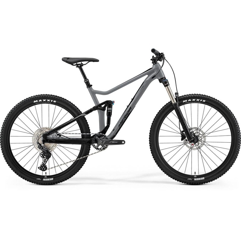 Merida One-Twenty 7.400 Dual Suspension Mountain Bike Grey/Glossy Black SM