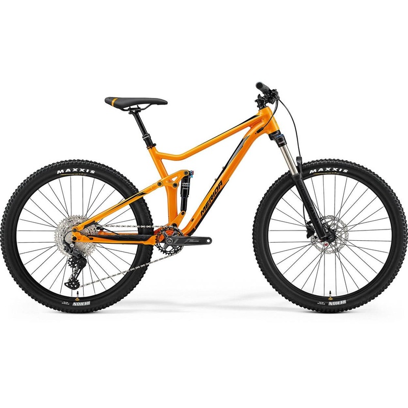 Merida One-Twenty 7.400 Dual Suspension Mountain Bike Orange/Black SM