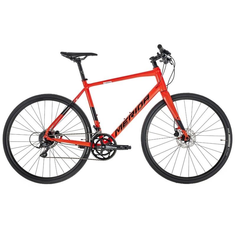 Merida Speeder 200 Flat Bar Road Bike Red XS