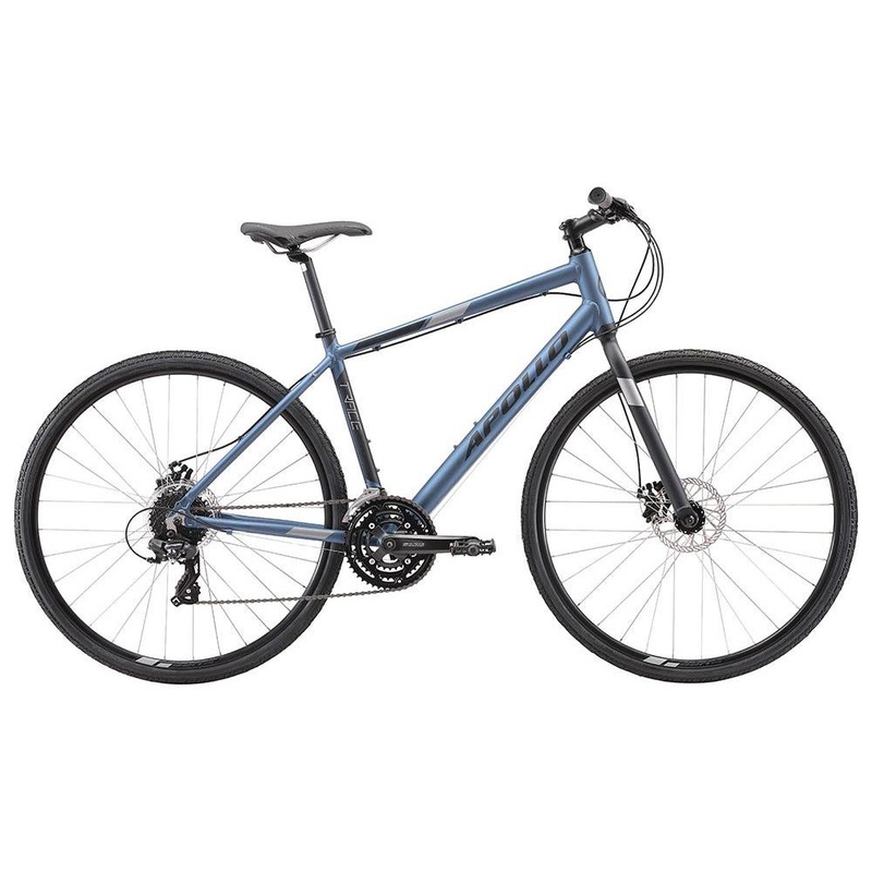 Apollo Trace 20 Flat Bar Road Bike Slate/Black SM