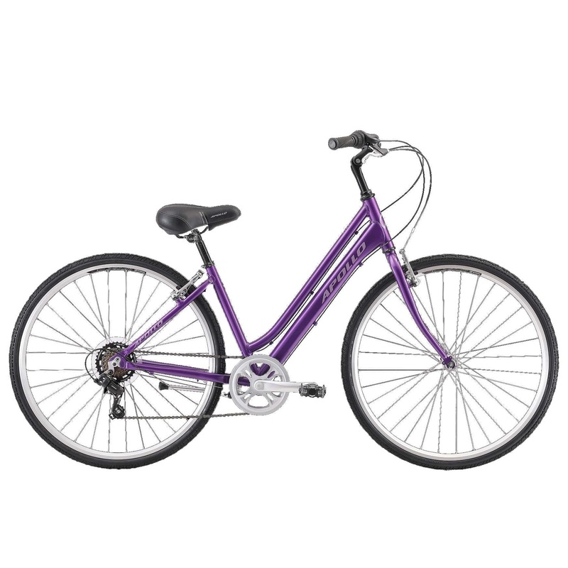 Apollo Villa Hybrid Bike Gloss Purple WXS
