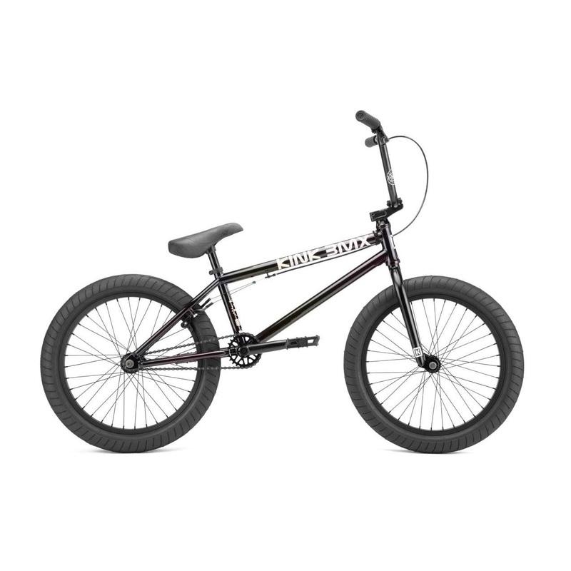 Kink Launch BMX Bike 20.25” Matte Iridescent Black