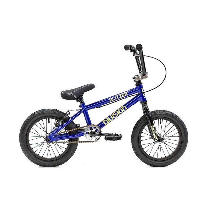 Division Blitzer 14” BMX Bike Metallic Blue