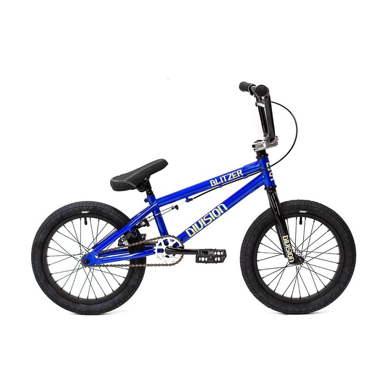 Division Blitzer 16” BMX Bike Metallic Blue