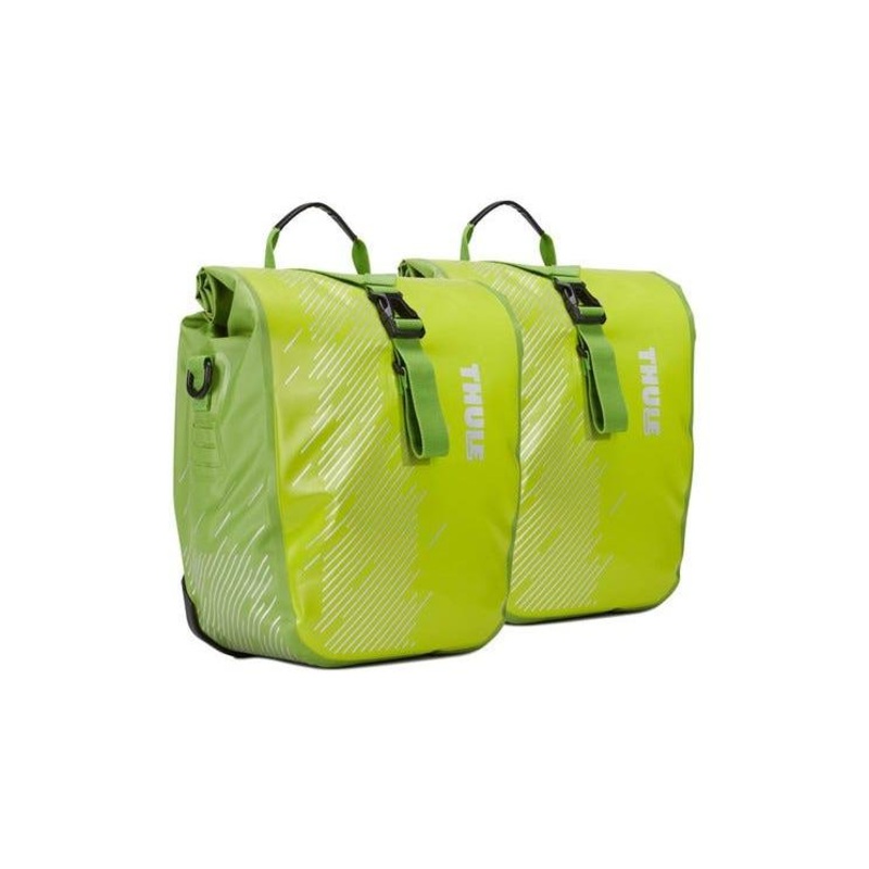 Thule Pack n Pedal Shield Small Pannier Bag Chartreuse