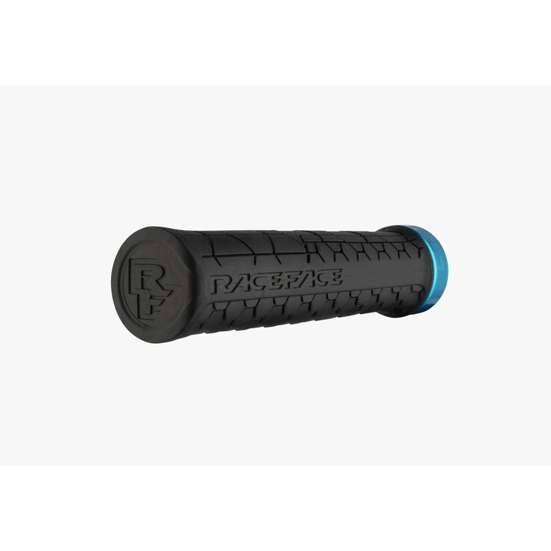 Race Face Getta Grip Lock On Grips 33mm Black/Turquoise