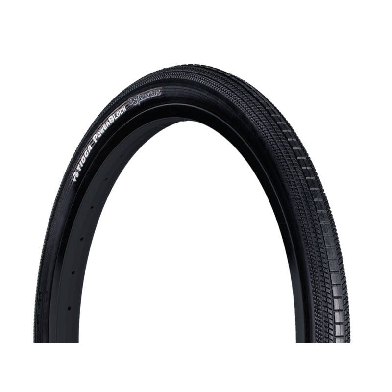 Tioga Powerblock OS20 BMX Tyre 20 X 1.85″ Black