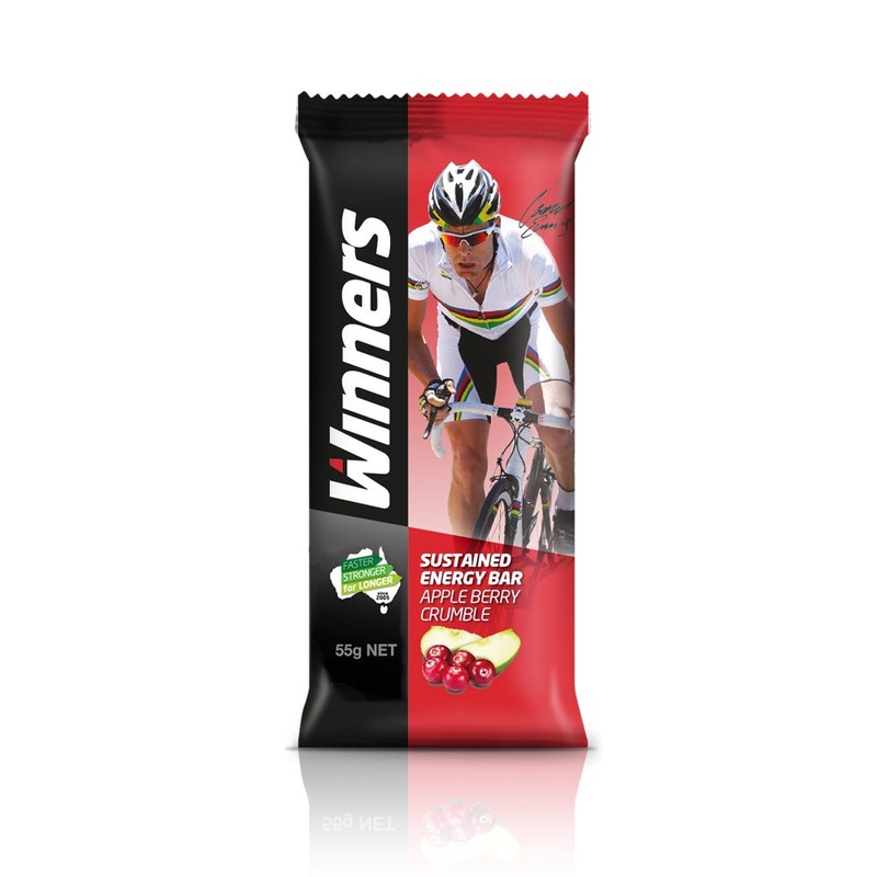 Winners Apple Berry Crumble Sustained Energy Bar 55g