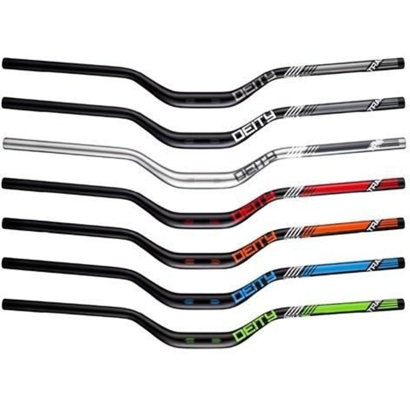 Deity Highside Handlebar 760 x 50mm Rise 31.8mm Bore Red