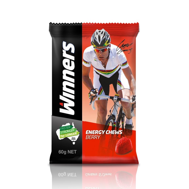 Winners Berry Instant Energy Chews 60g