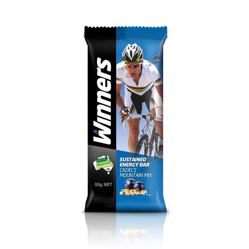 Winners Cadel’s Mountain Mix Sustained Energy Bar 55g