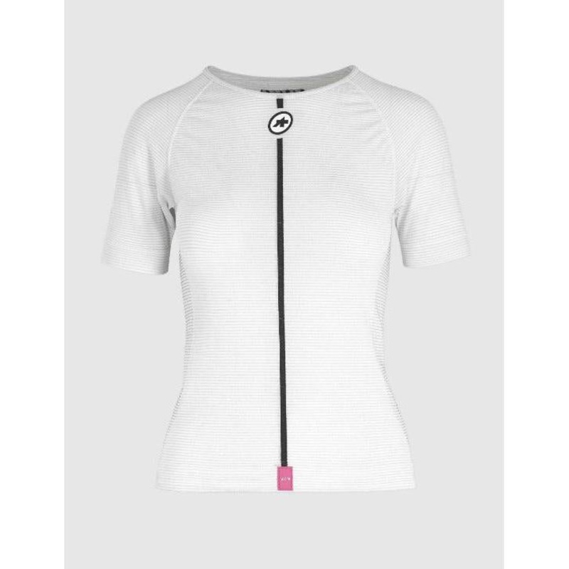 Assos Womens Summer Skin Layer Short Sleeve Base Layer Holy White SM/MD