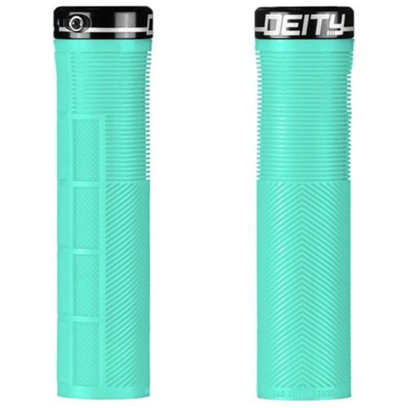 Deity Knuckleduster Lock On Grips Mint