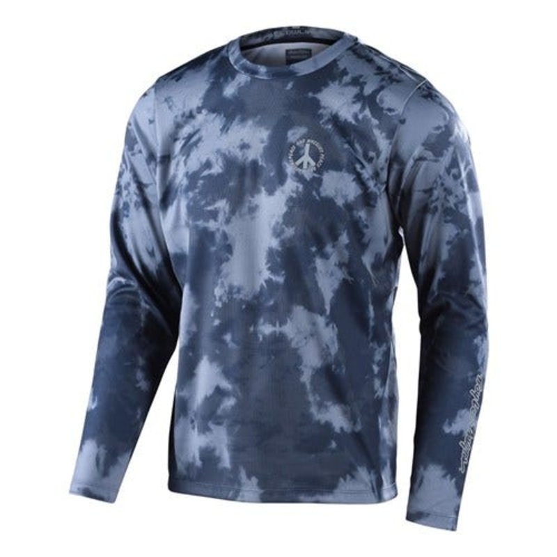 TLD Flowline Long Sleeve Jersey Plot Charcoal