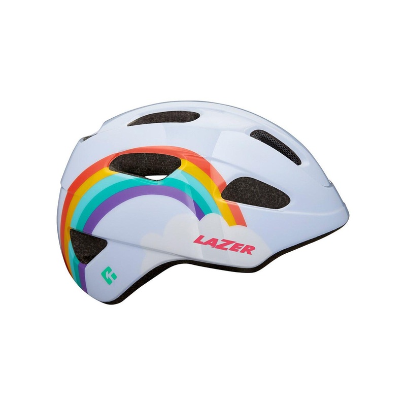 Lazer PNut KinetiCore Toddler Helmet Rainbow (46 – 52cm)