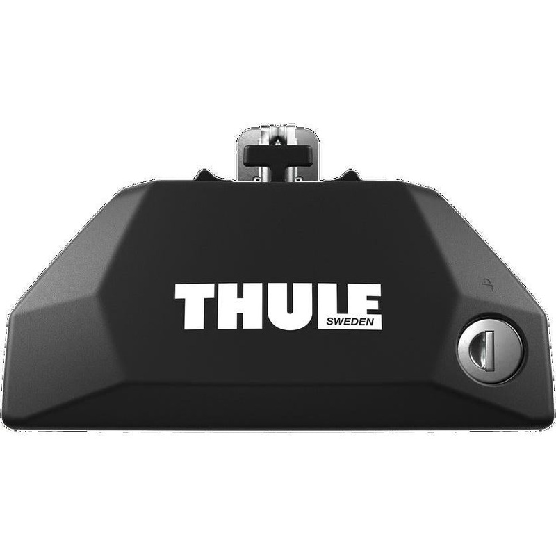 Thule Evo Flush Rail Foot for Vehicles 4-Pack Black