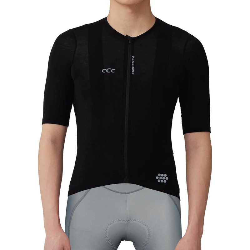 Cinettica Arni Merino Short Sleeve Jersey Black XS