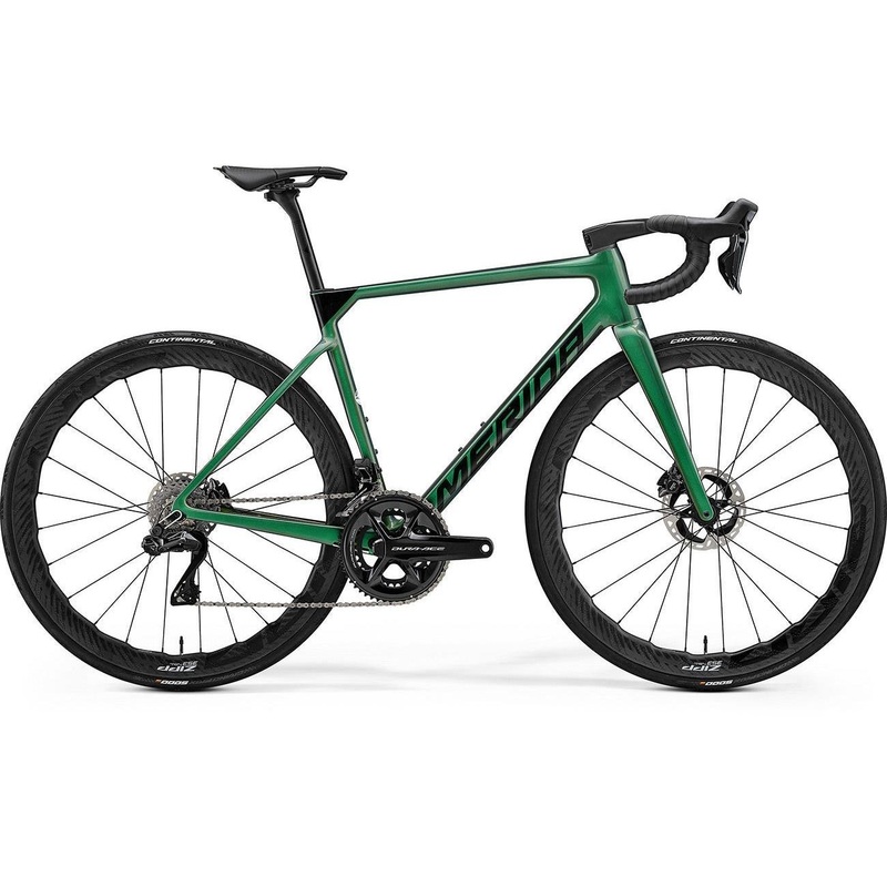 Merida Scultura 10K Drop Bar Road Bike Green/Black SM