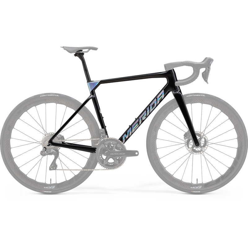 Merida Scultura Team Road Bike Frameset Metallic Black/Flash Bcp XS
