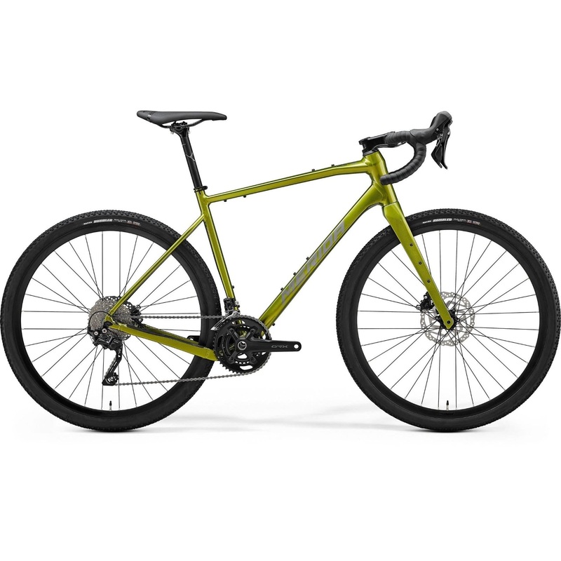 Merida Silex 400 Gravel Bike Fall Green/Grey Black XS
