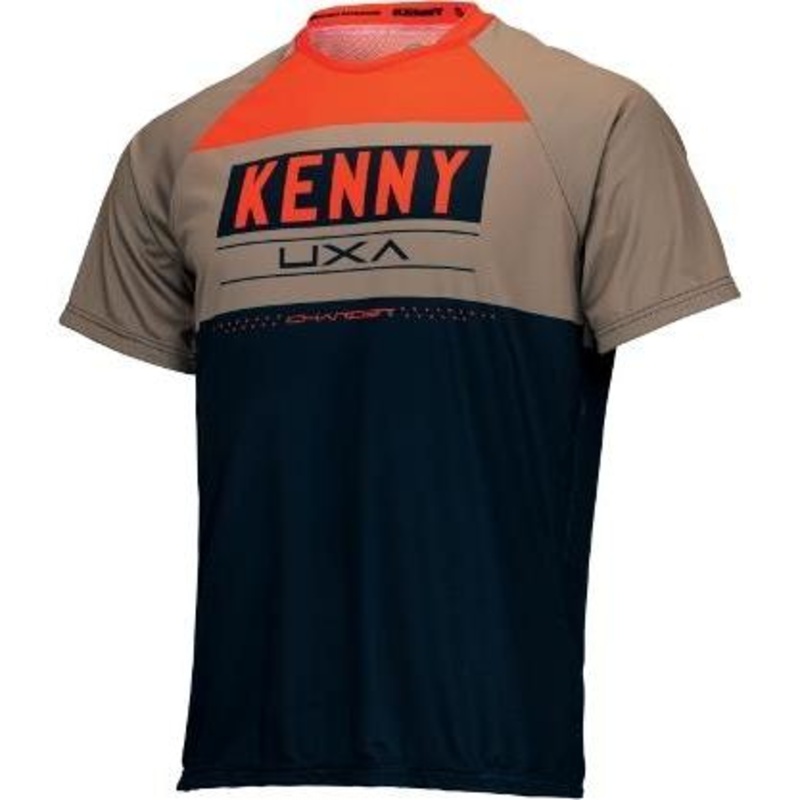 Kenny Racing Charger Short Sleeve Shirt Size M Navy Blue