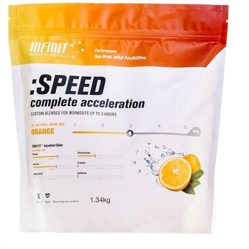 Infinit Speed Orange Drink Mix 1.33kg Bag