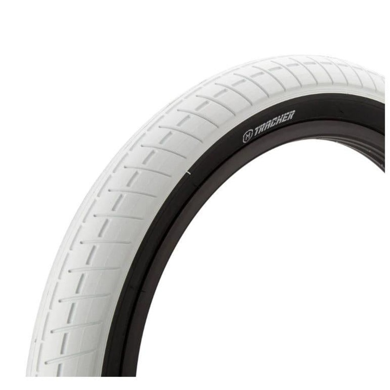 Mission Tracker BMX Tyre 20 X 2.4” White W/ Black Wall