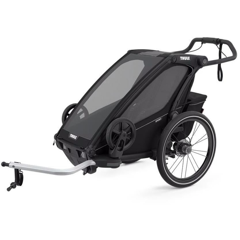 Thule Chariot Sport Child Trailer Midnight Black – One Child