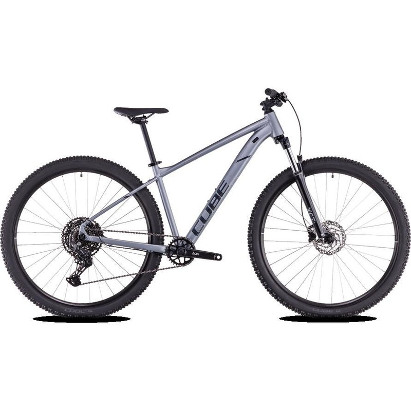 Cube Aim Race Hardtail Mountain Bike Slategrey’n’Rainbowblack XS