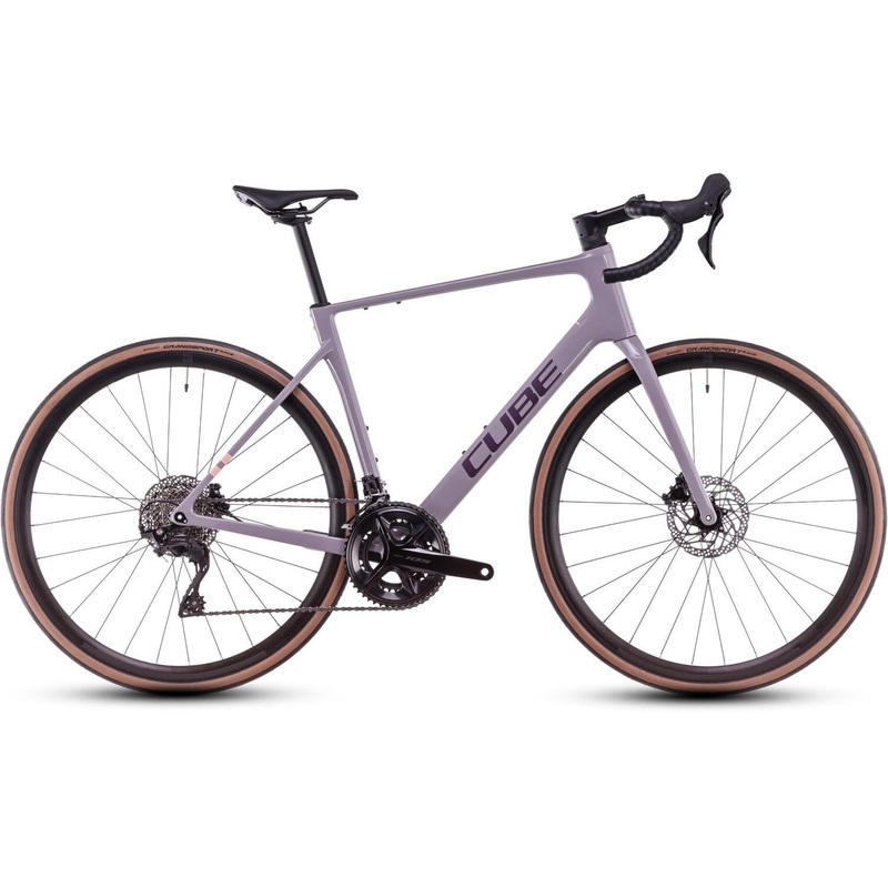 Cube Attain C:62 Race Road Bike Plumgrey’n’Brink XXS