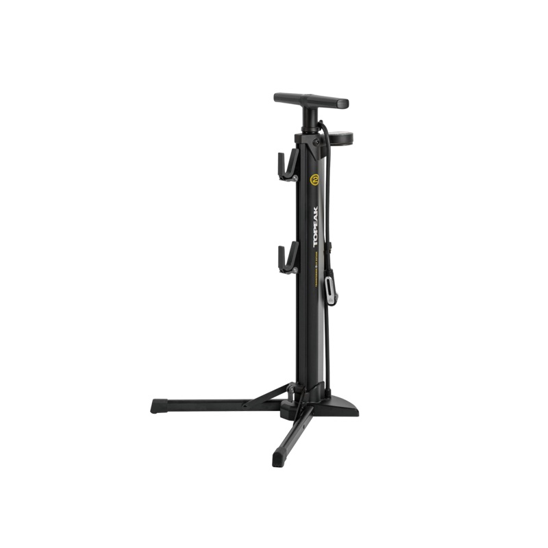 Topeak Transformer eUP 2Stage Floor Pump Black