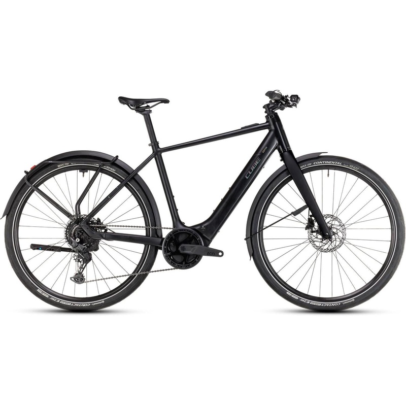Cube Editor Hybrid Pro FE 400X Electric Hybrid Bike Black’n’Spectral SM
