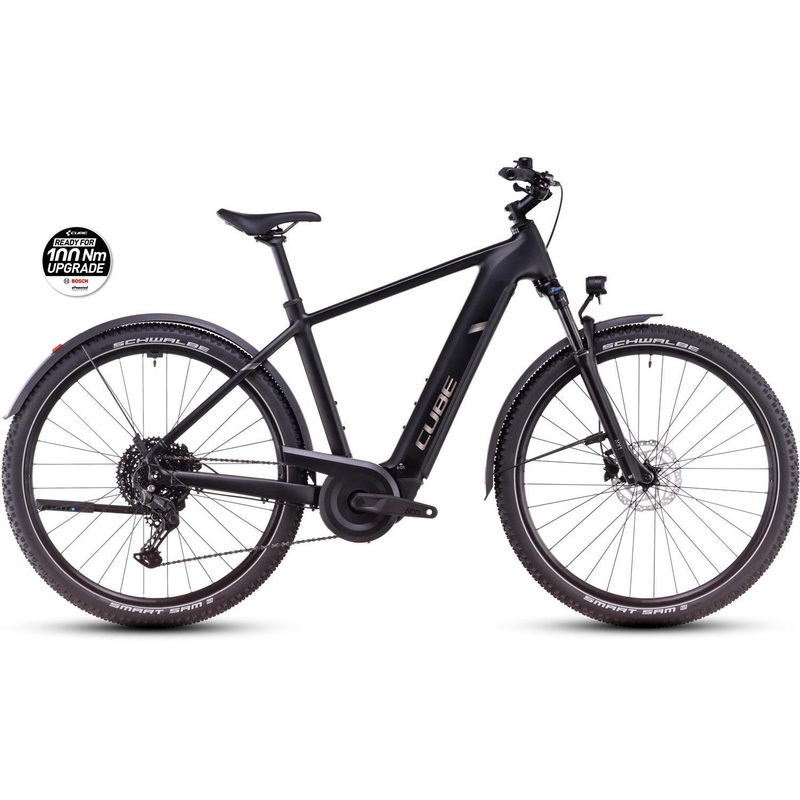 Cube Nuride Hybrid Pro 600 Allroad Electric Hybrid Bike Black’n’Bronze SM