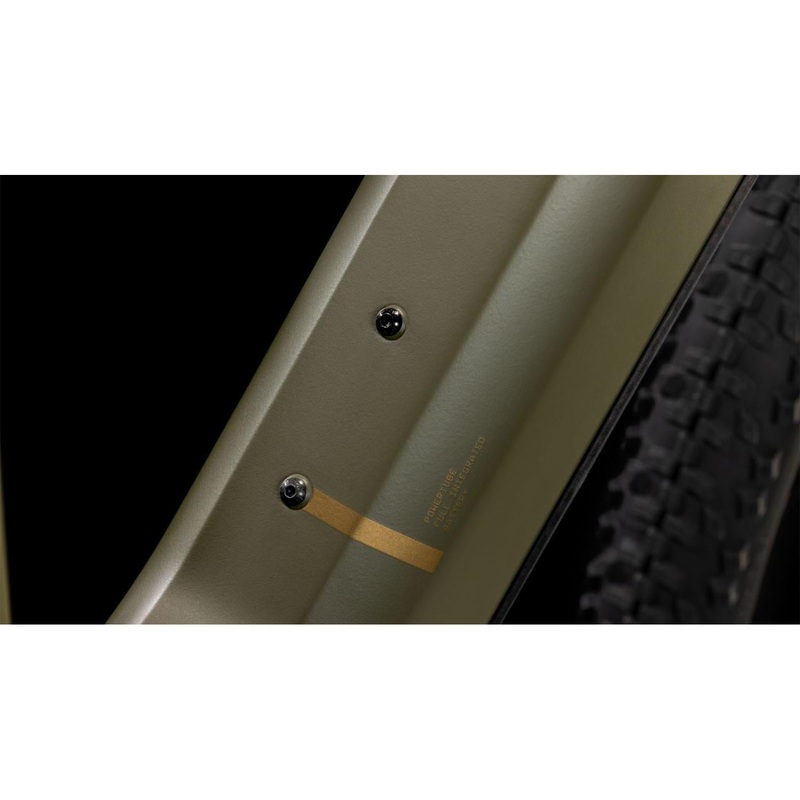 Cube Reaction Hybrid Pro 600Easy Entry Electric Hardtail Mountain Bike Dustyolive’n’Gold SM