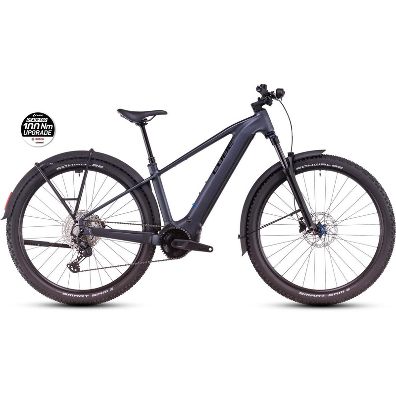 Cube Reaction Hybrid Pro 800 Allroad Electric Hybrid Bike Metallicgrey’n’Black SM