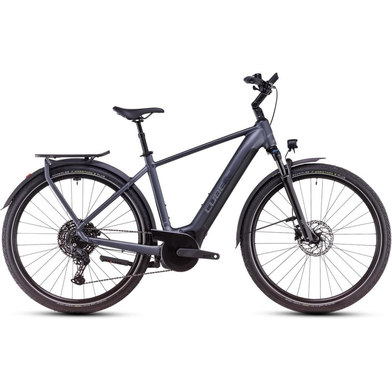 Cube Touring Hybrid Pro 625 Electric Hybrid Bike Metallicgrey’n’Chrome SM
