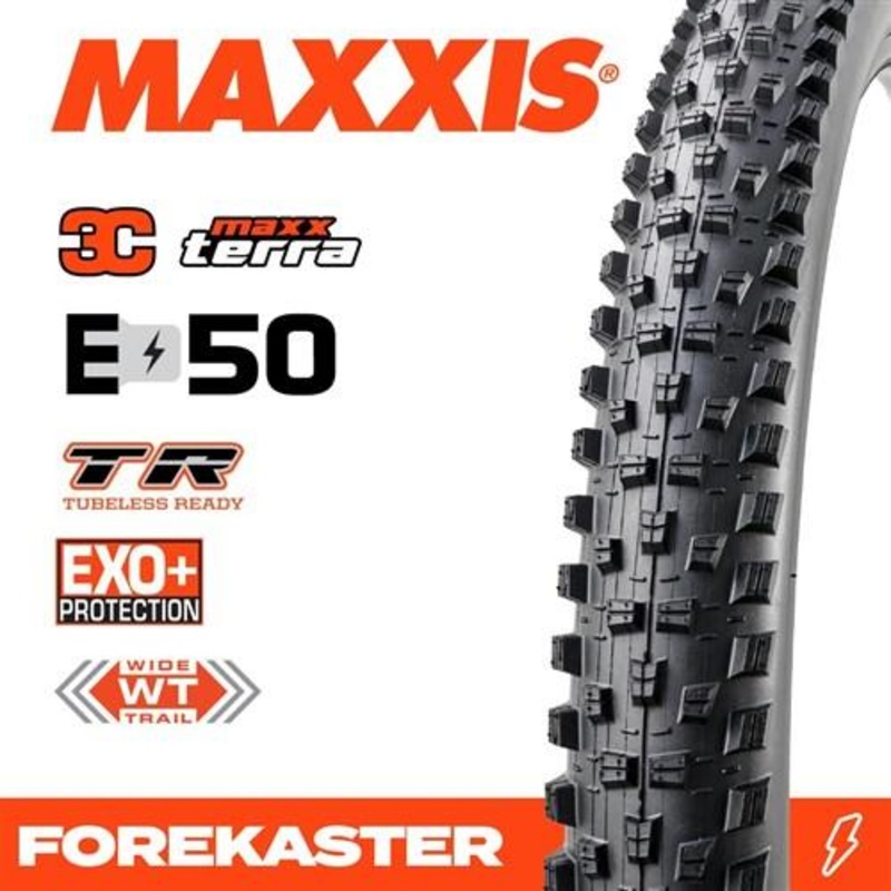 Maxxis Forekaster V2 TLR Folding MTB Tyre 29 X 2.40” Black
