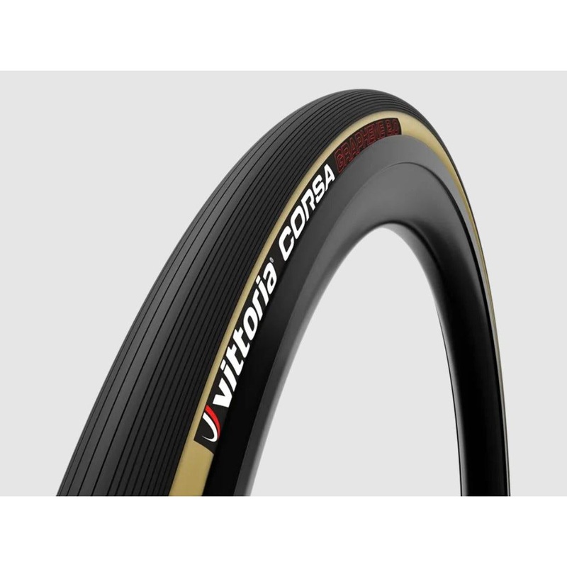 Vittoria Corsa Pro Tyre 28” X 23mm Tubular G2 Black/Para