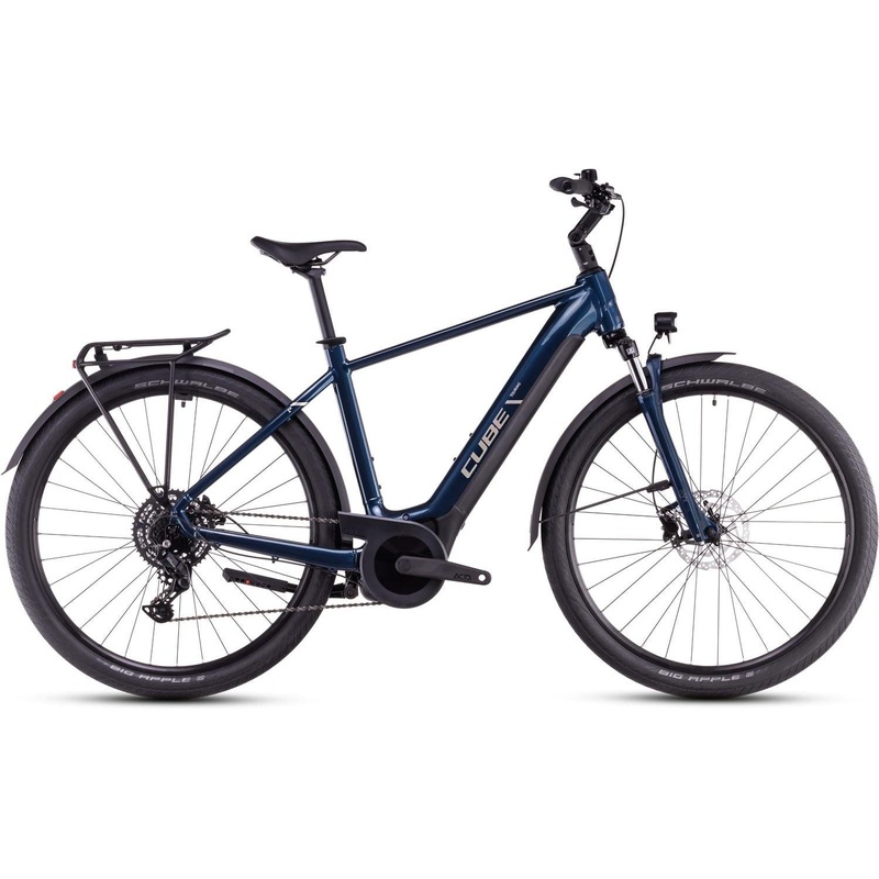 Cube Touring Hybrid ONE 500 Electric Hybrid Bike Deepsea’n’Chrome S