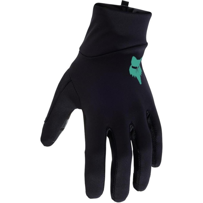 Fox Ranger Fire MTB Gloves Black/Aqua 2025 SM