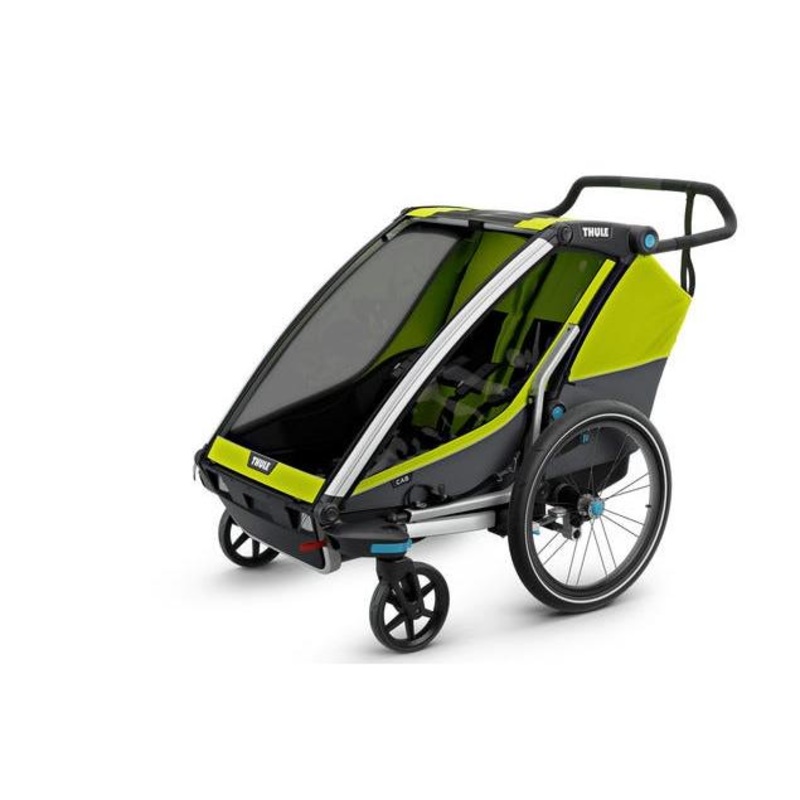 Trailer Thule Chariot Cab (2 Child) Chartreuse/dark Shadow