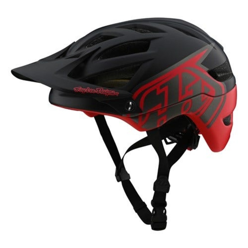 Troy Lee Designs A1 AS Classic Mountain Bike Helmet MIPS Black/Red