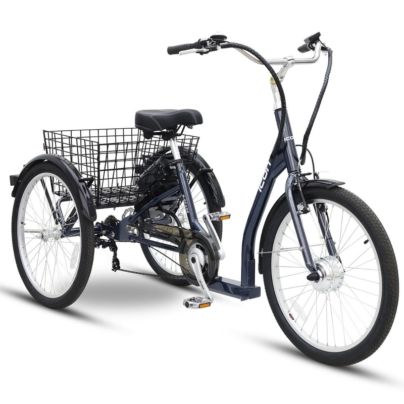 Unico E-Scape Electric Trike Grey