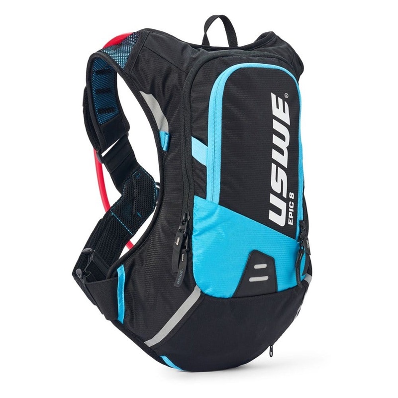 USWE 21 Epic 8 3.0L Hydration Pack Black/Blue Horizon